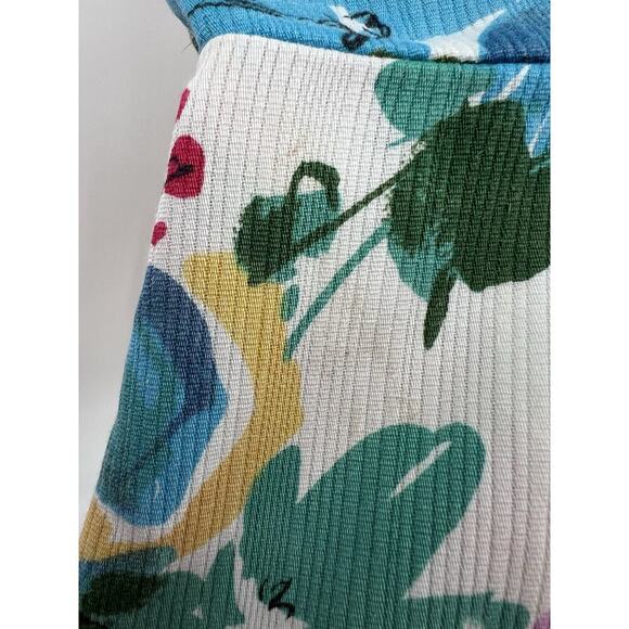 Vtg 60s 1960s Peter Pan Sun Blazers Mod Pinup Bright Floral Playsuit Swimsuit 16 - Picture 16 of 16